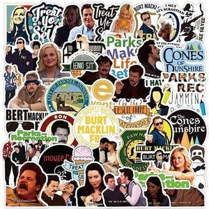 50 Parks and Recreation Stickers - Vinyl Decals Popular TV Show